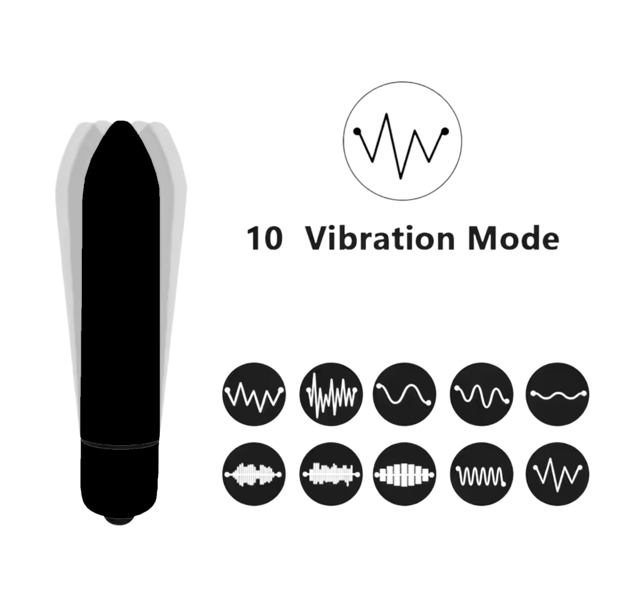 Clipulse Secret Lip - Deep Black